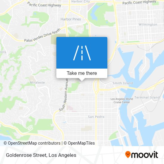 Goldenrose Street map