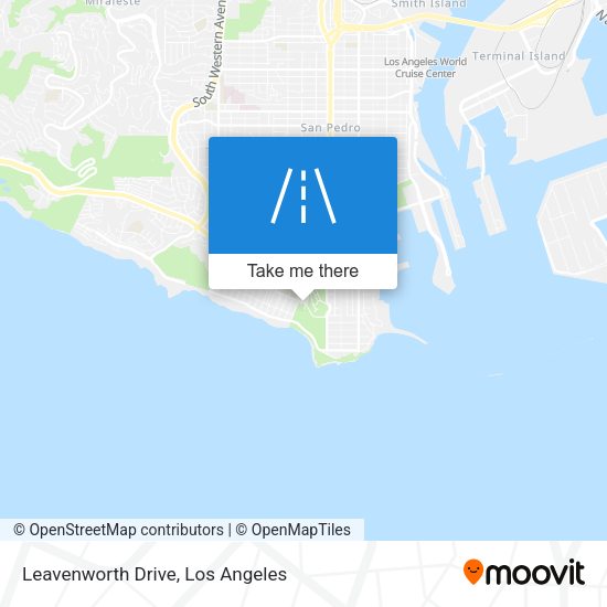 Leavenworth Drive map
