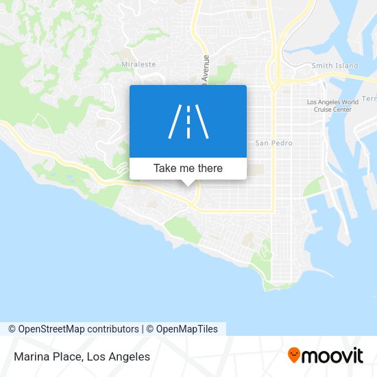 Mapa de Marina Place