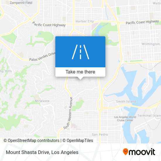 Mapa de Mount Shasta Drive