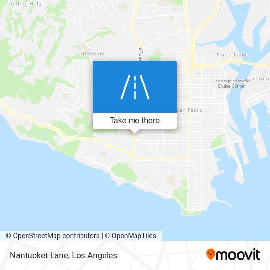 Nantucket Lane map