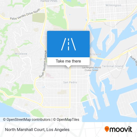 North Marshall Court map