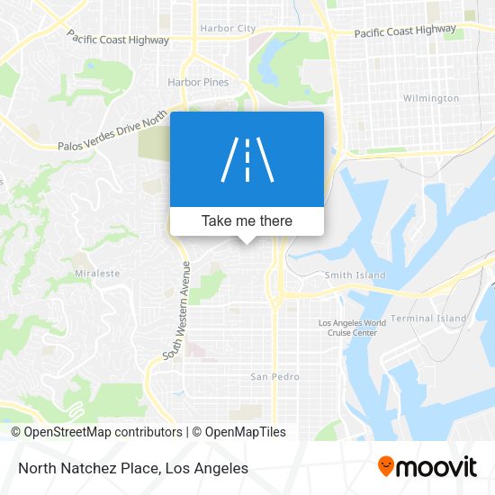 Mapa de North Natchez Place