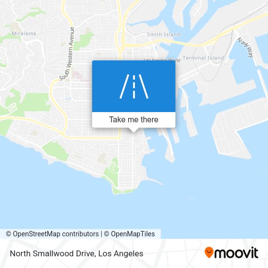 Mapa de North Smallwood Drive