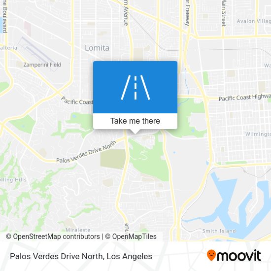 Mapa de Palos Verdes Drive North