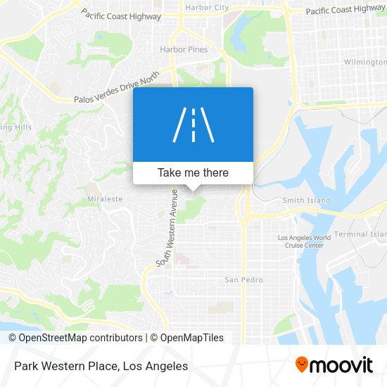 Park Western Place map