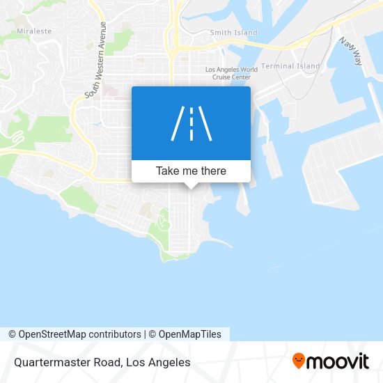 Mapa de Quartermaster Road