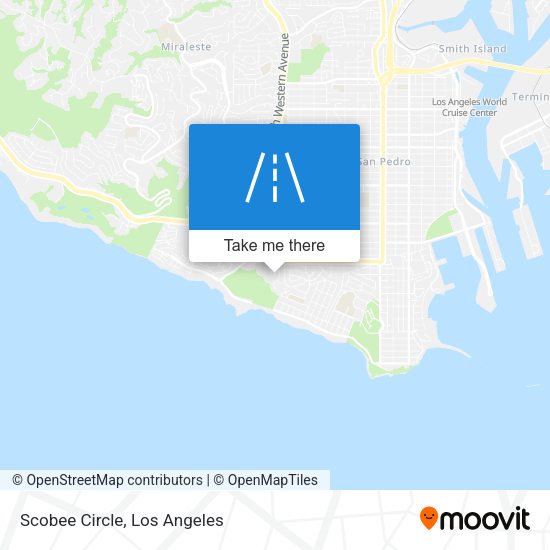 Mapa de Scobee Circle