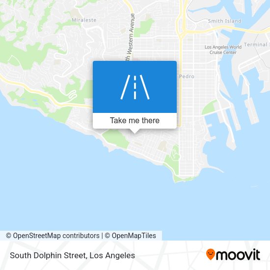South Dolphin Street map