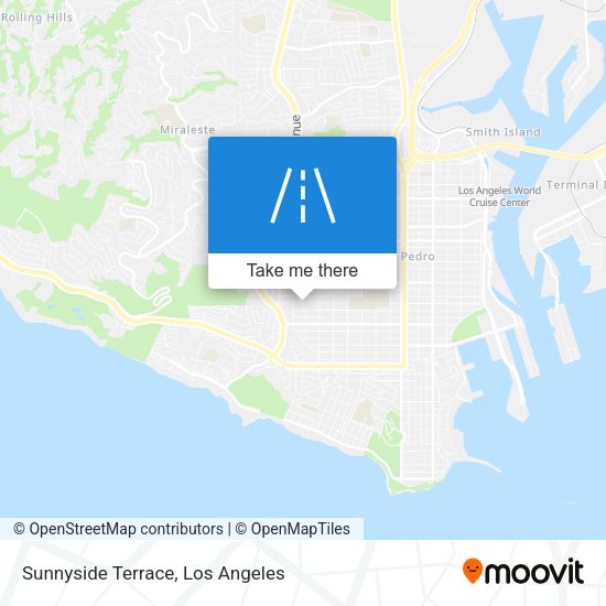 Sunnyside Terrace map