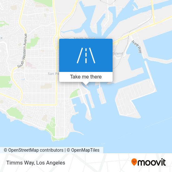 Mapa de Timms Way