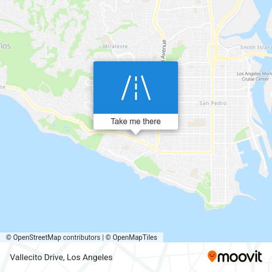 Vallecito Drive map