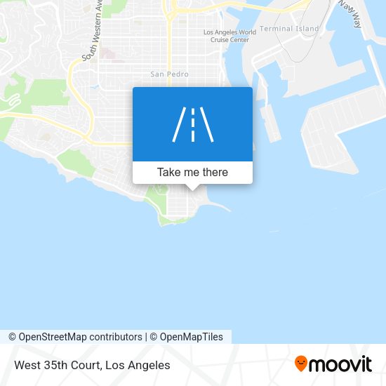 Mapa de West 35th Court