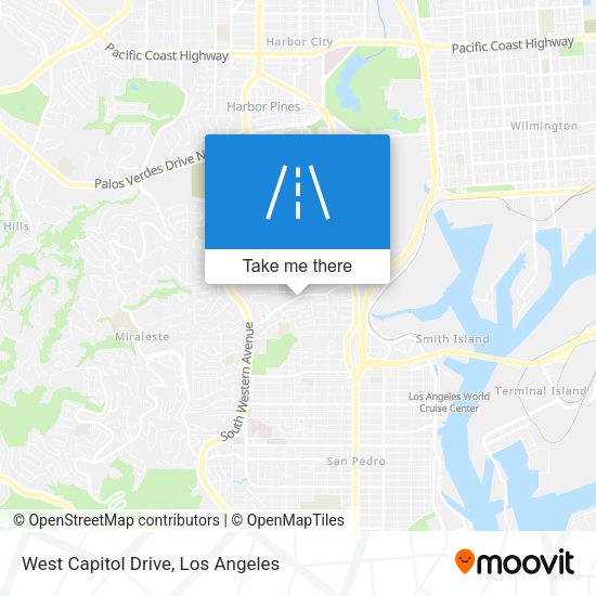 West Capitol Drive map