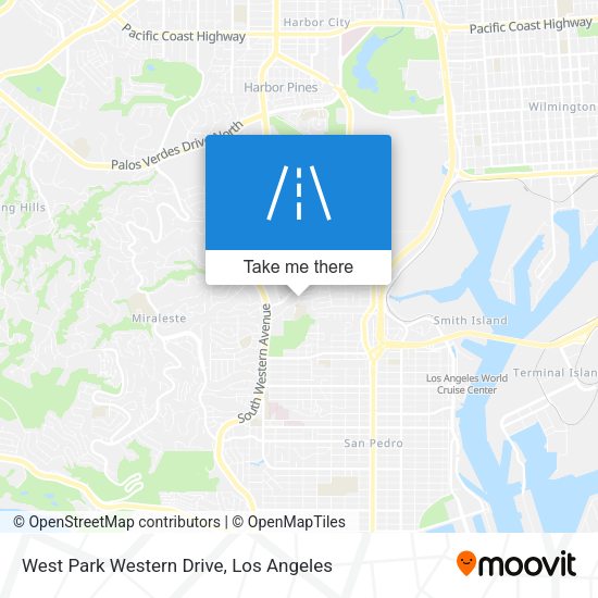 Mapa de West Park Western Drive