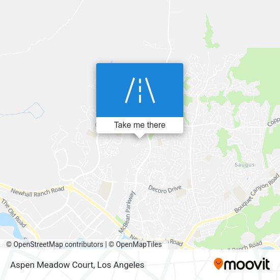 Aspen Meadow Court map
