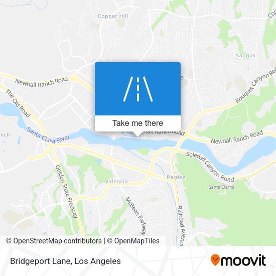 Mapa de Bridgeport Lane