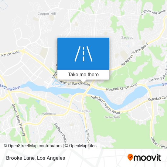 Mapa de Brooke Lane