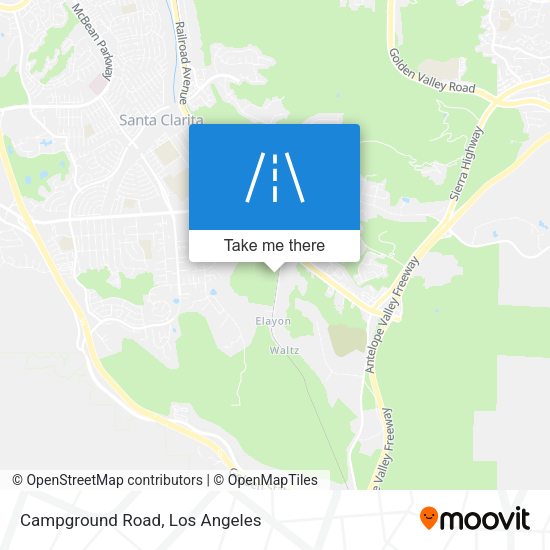 Mapa de Campground Road