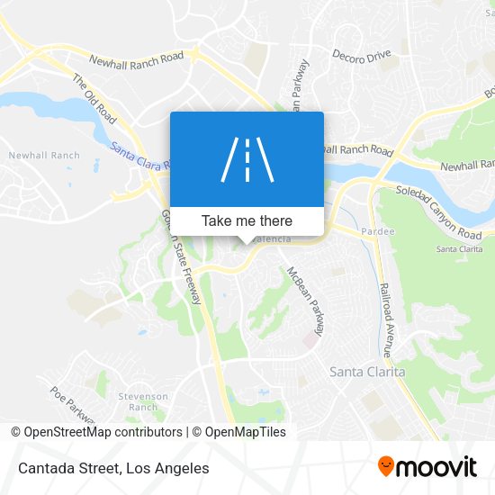 Mapa de Cantada Street