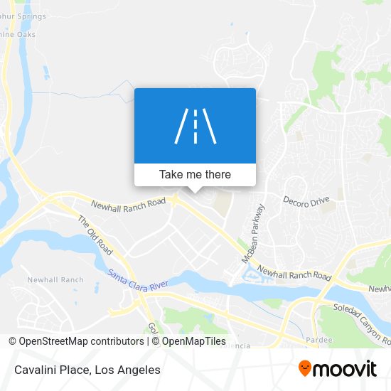 Mapa de Cavalini Place
