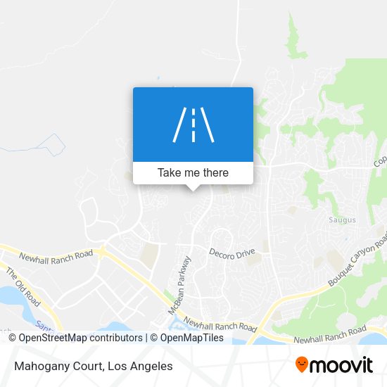 Mapa de Mahogany Court