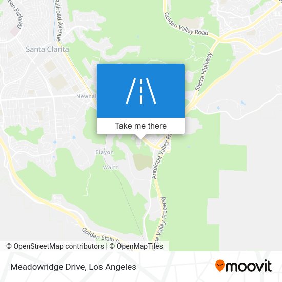 Meadowridge Drive map
