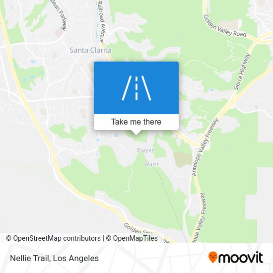 Mapa de Nellie Trail