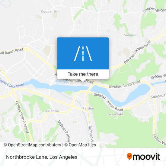 Northbrooke Lane map