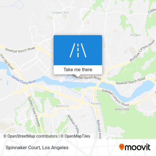 Mapa de Spinnaker Court