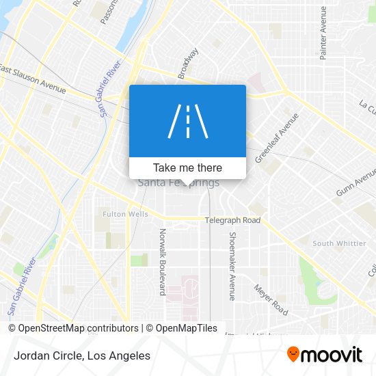 Mapa de Jordan Circle