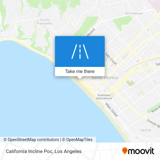 California Incline Poc map