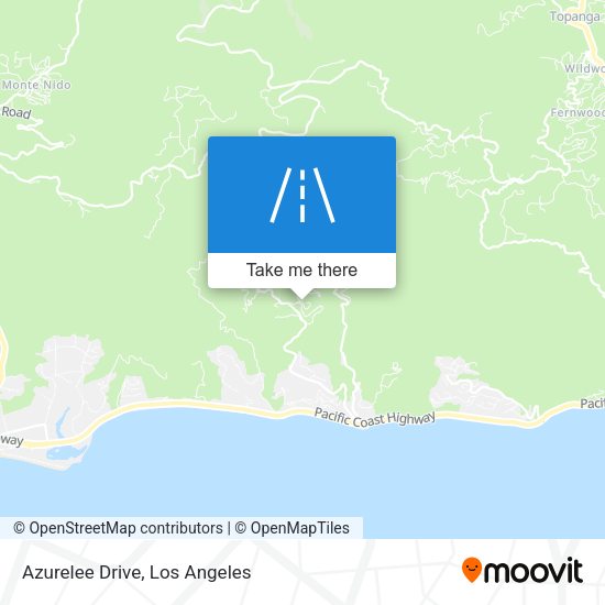 Mapa de Azurelee Drive