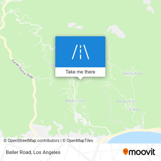 Mapa de Baller Road