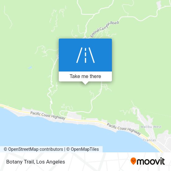 Mapa de Botany Trail