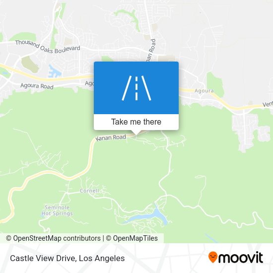 Castle View Drive map