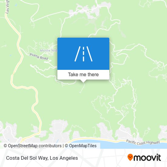 Mapa de Costa Del Sol Way