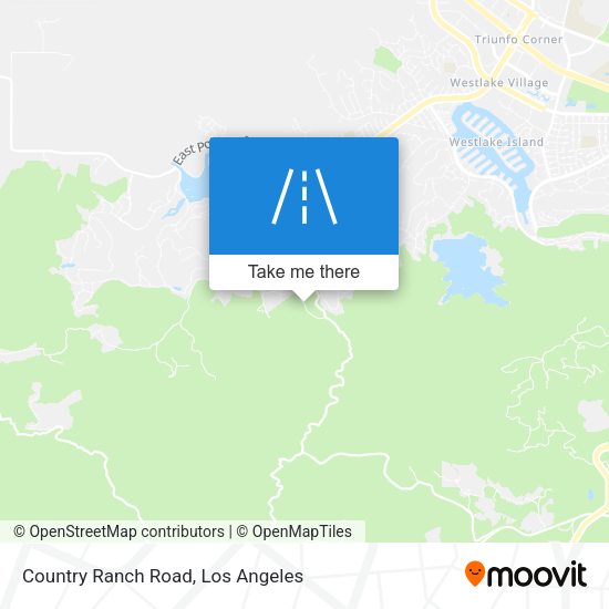 Country Ranch Road map