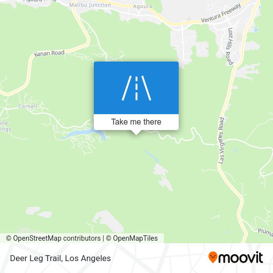 Mapa de Deer Leg Trail