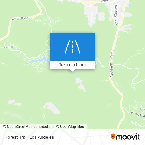 Forest Trail map