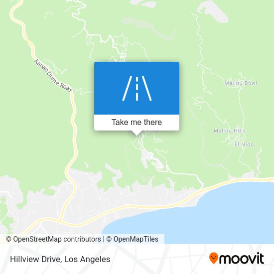 Mapa de Hillview Drive