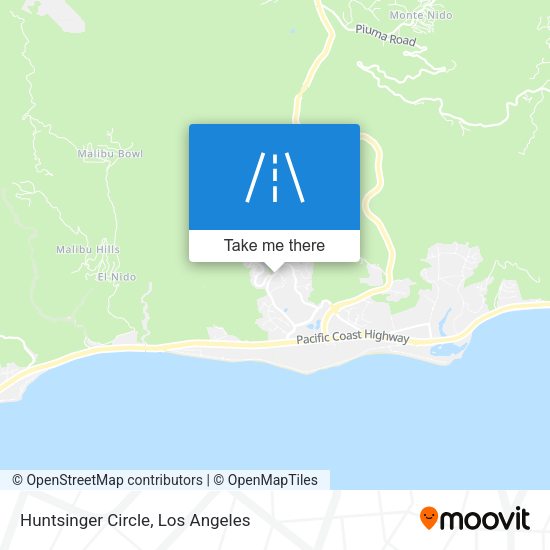 Huntsinger Circle map