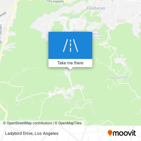 Ladybird Drive map