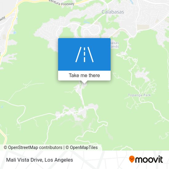 Mapa de Mali Vista Drive