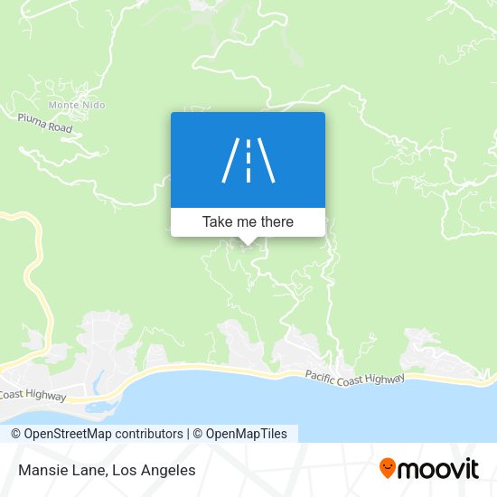Mapa de Mansie Lane