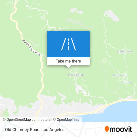 Old Chimney Road map