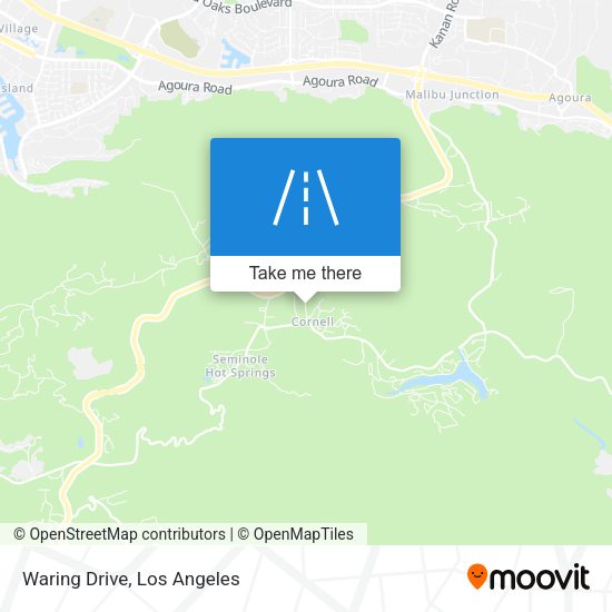 Mapa de Waring Drive