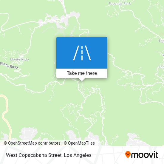 West Copacabana Street map