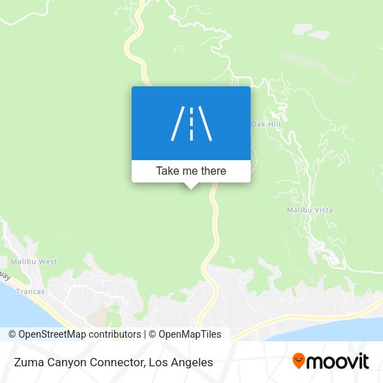 Zuma Canyon Connector map