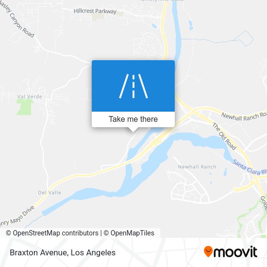 Mapa de Braxton Avenue